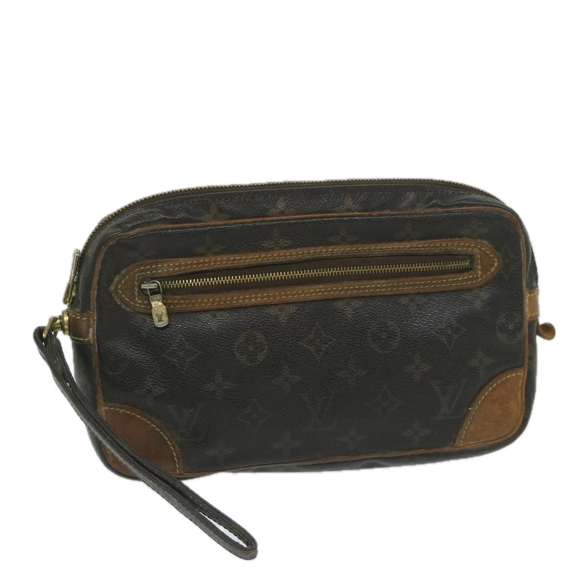 LOUIS VUITTON Monogram Marly Dragonne GM Clutch Bag M51825 LV Auth 59399