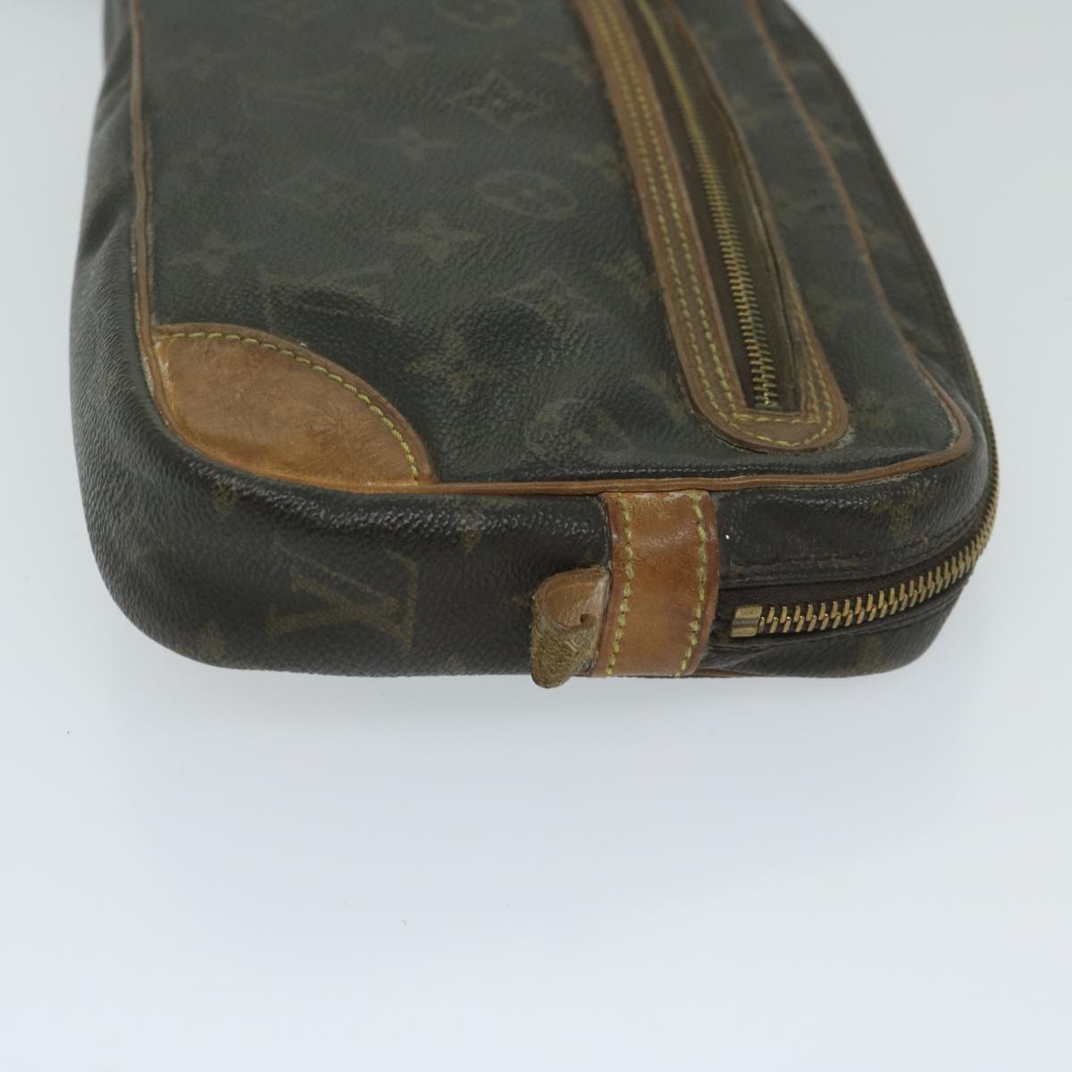 LOUIS VUITTON Monogram Marly Dragonne GM Clutch Bag M51825 LV Auth 59399