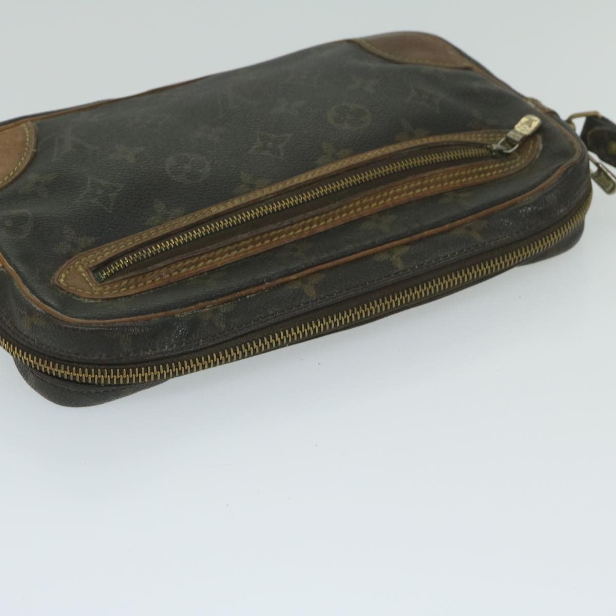 LOUIS VUITTON Monogram Marly Dragonne GM Clutch Bag M51825 LV Auth 59399