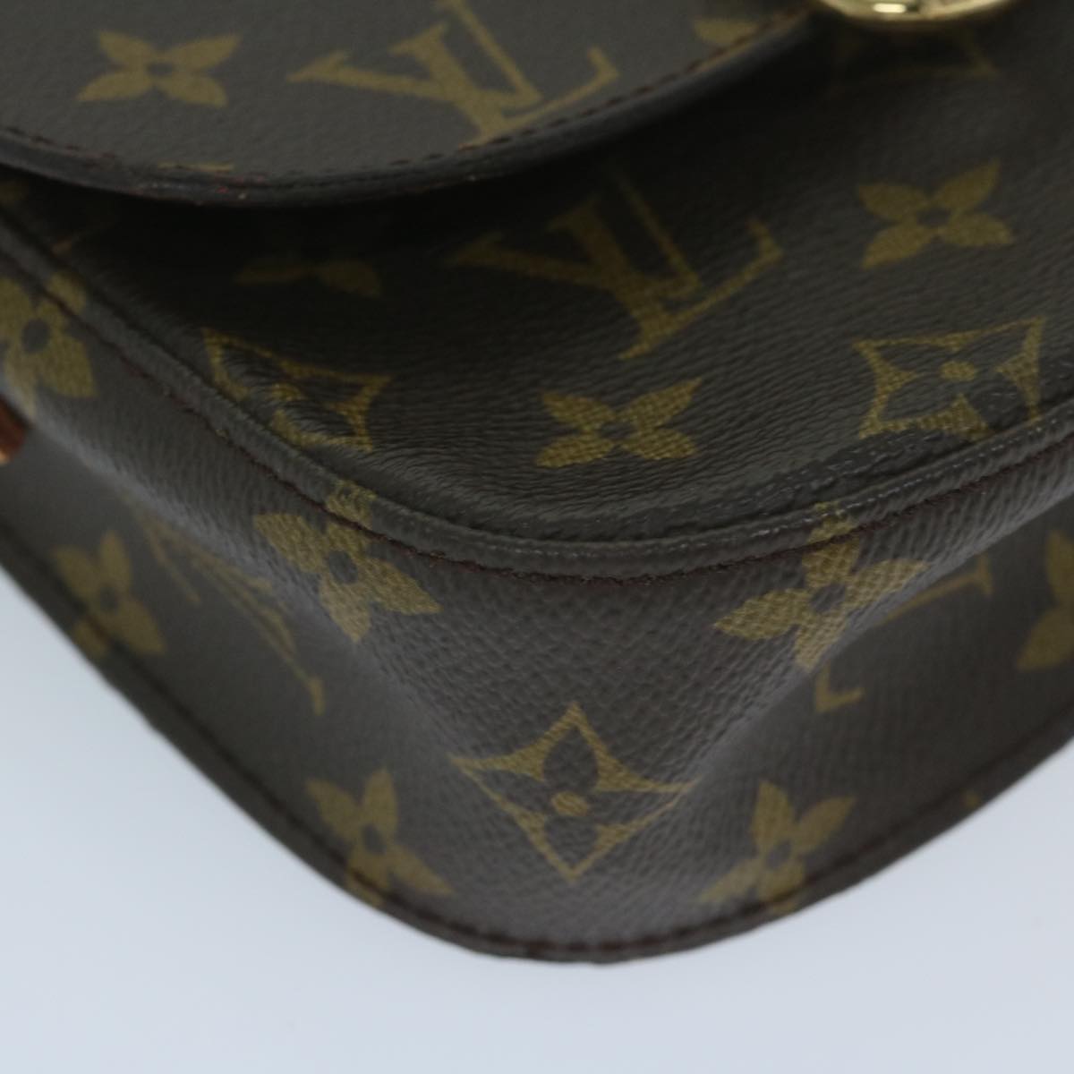 LOUIS VUITTON Monogram Saint Cloud PM Shoulder Bag M51244 LV Auth 59400