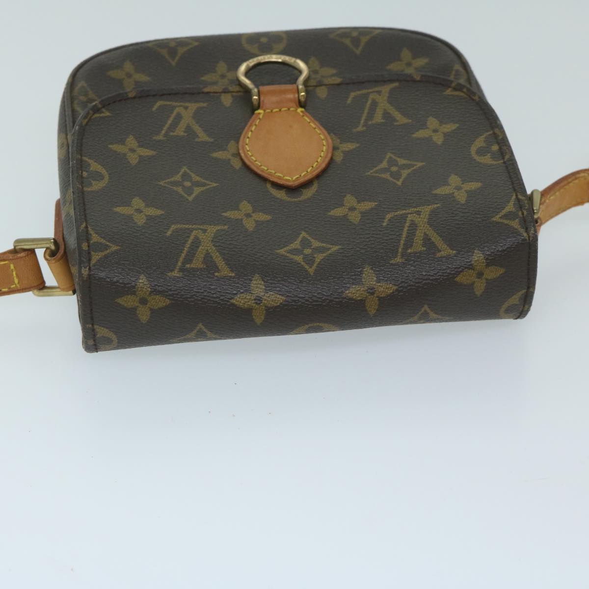 LOUIS VUITTON Monogram Saint Cloud PM Shoulder Bag M51244 LV Auth 59400