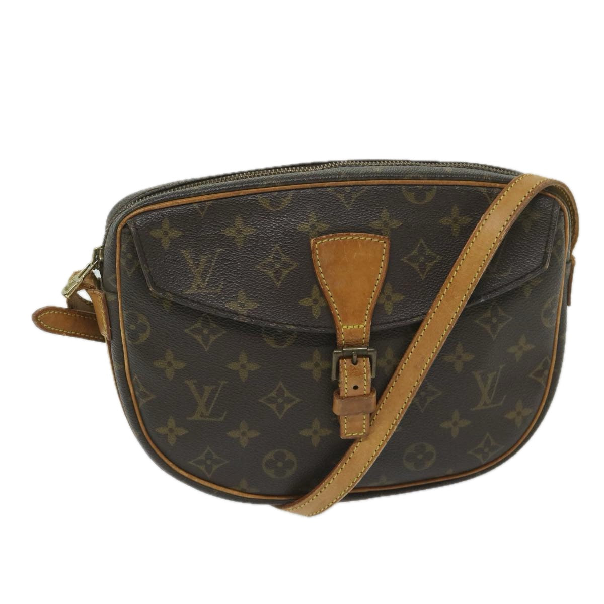 LOUIS VUITTON Monogram Jeune Fille MM Shoulder Bag M51226 LV Auth 59405