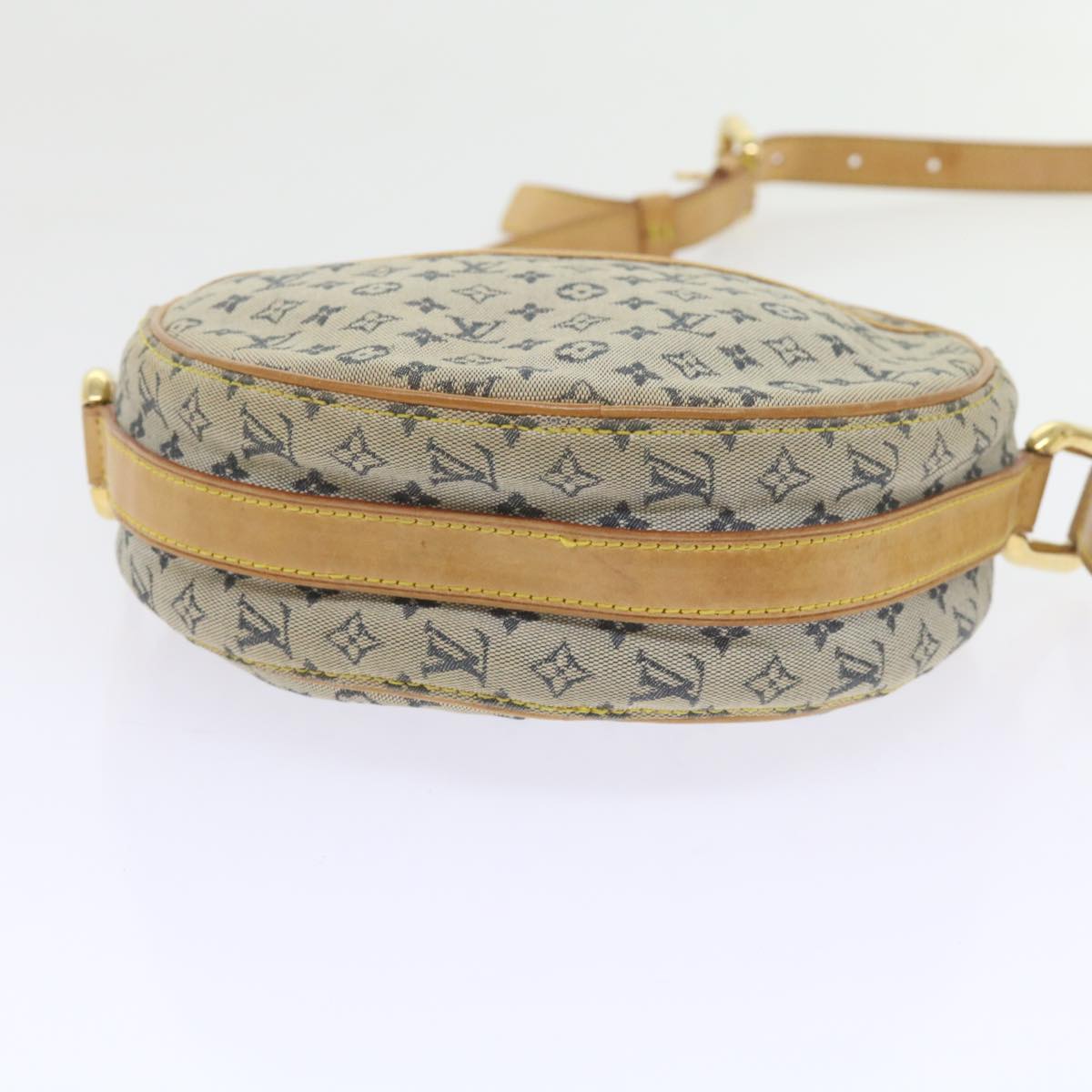 LOUIS VUITTON Monogram Mini Jeanne GM Shoulder Bag Blue M92000 LV Auth 59410