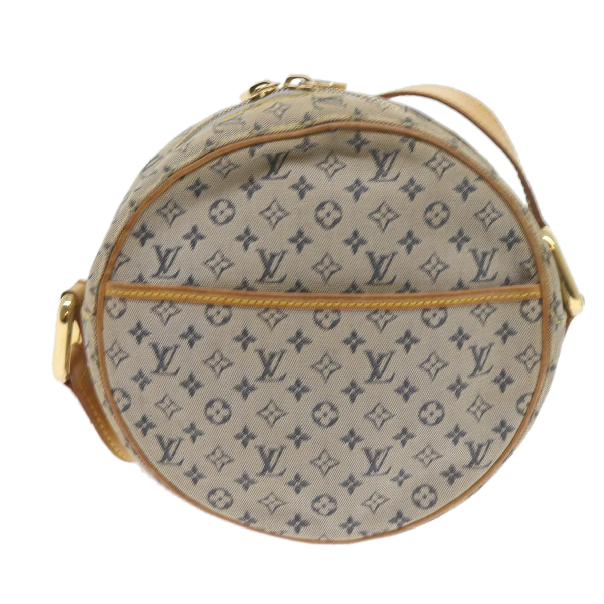 LOUIS VUITTON Monogram Mini Jeanne GM Shoulder Bag Blue M92000 LV Auth 59410