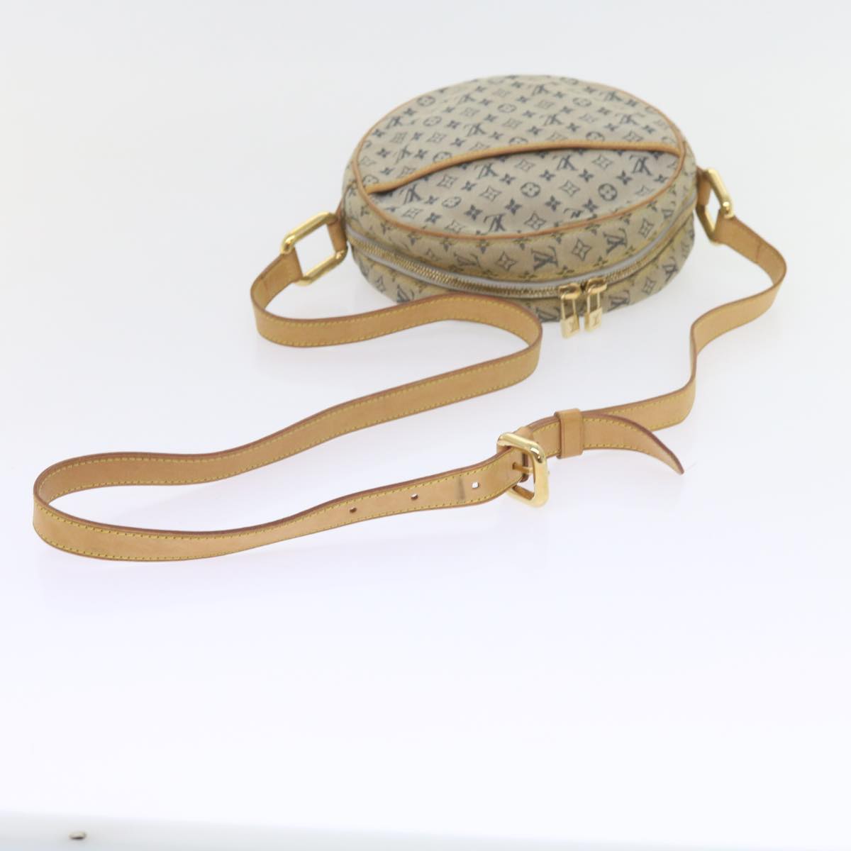 LOUIS VUITTON Monogram Mini Jeanne GM Shoulder Bag Blue M92000 LV Auth 59410