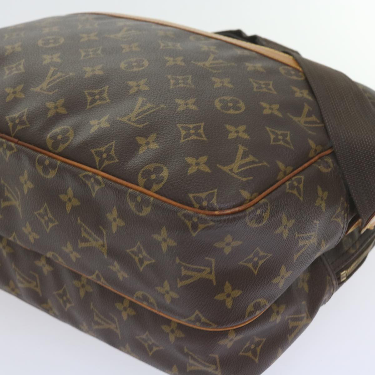 LOUIS VUITTON Monogram Reporter GM Shoulder Bag M45252 LV Auth 59420