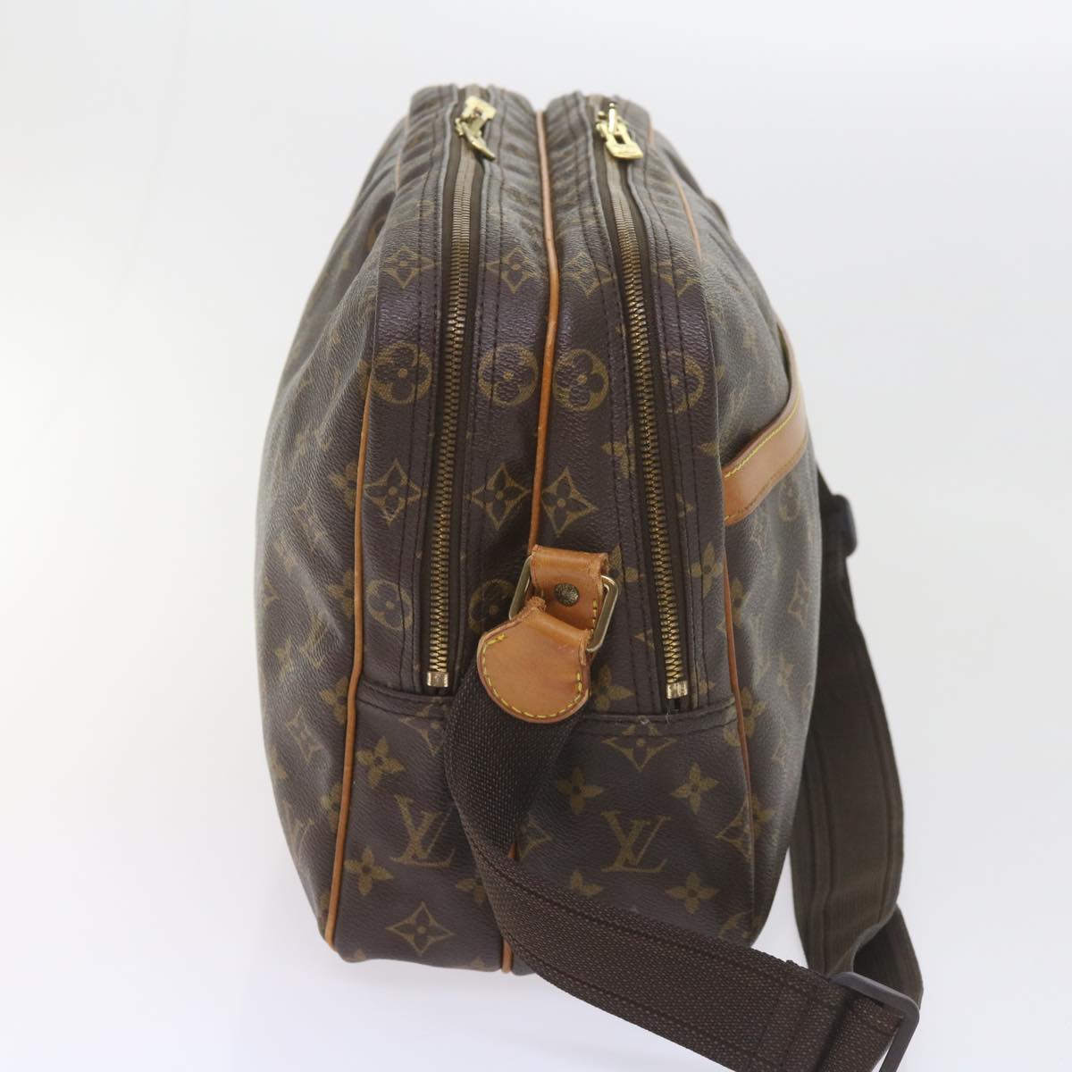 LOUIS VUITTON Monogram Reporter GM Shoulder Bag M45252 LV Auth 59420