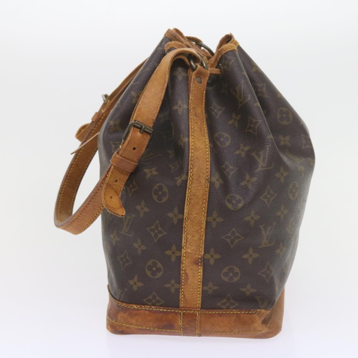 LOUIS VUITTON Monogram Noe Shoulder Bag M42224 LV Auth 59423