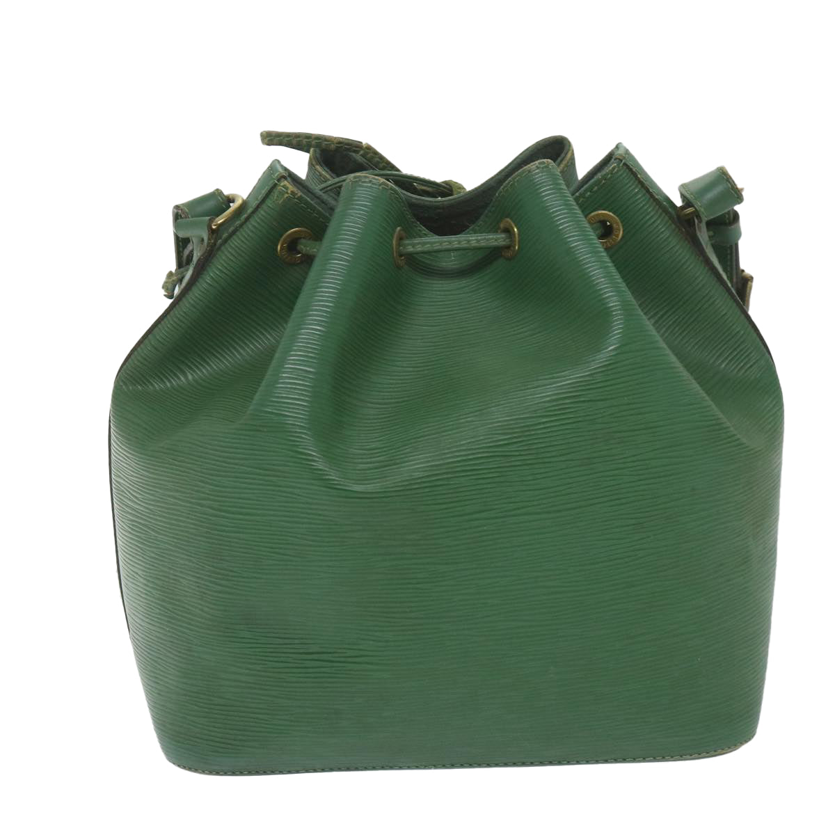 LOUIS VUITTON Epi Petit Noe Shoulder Bag Green M44104 LV Auth 59431