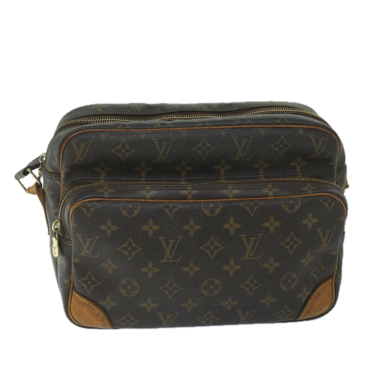 LOUIS VUITTON Monogram Nile Shoulder Bag M45244 LV Auth 59515