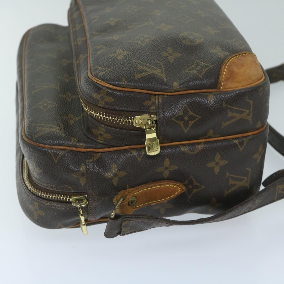 LOUIS VUITTON Monogram Nile Shoulder Bag M45244 LV Auth 59515