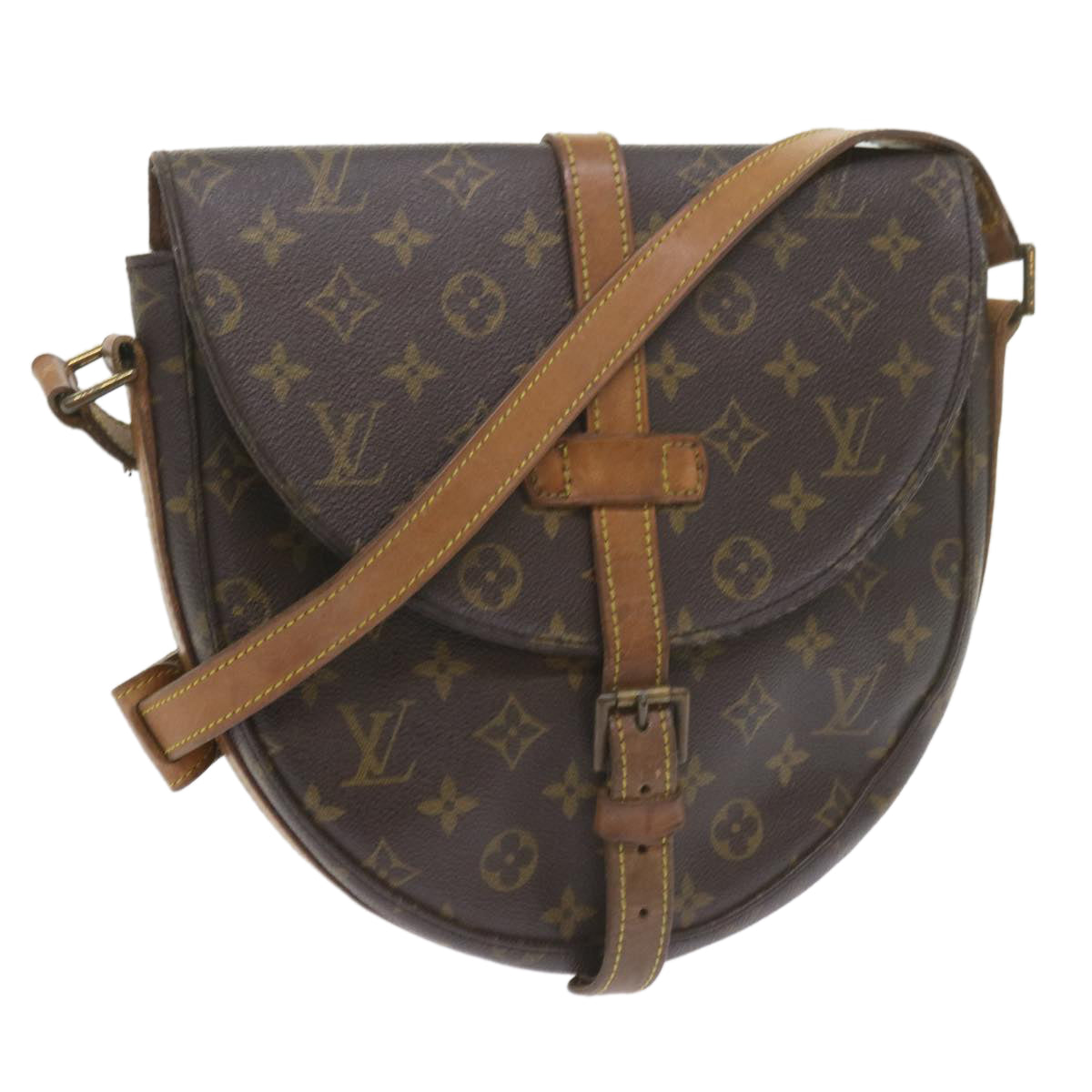 LOUIS VUITTON Monogram Chantilly GM Shoulder Bag L024 LV Auth 59517