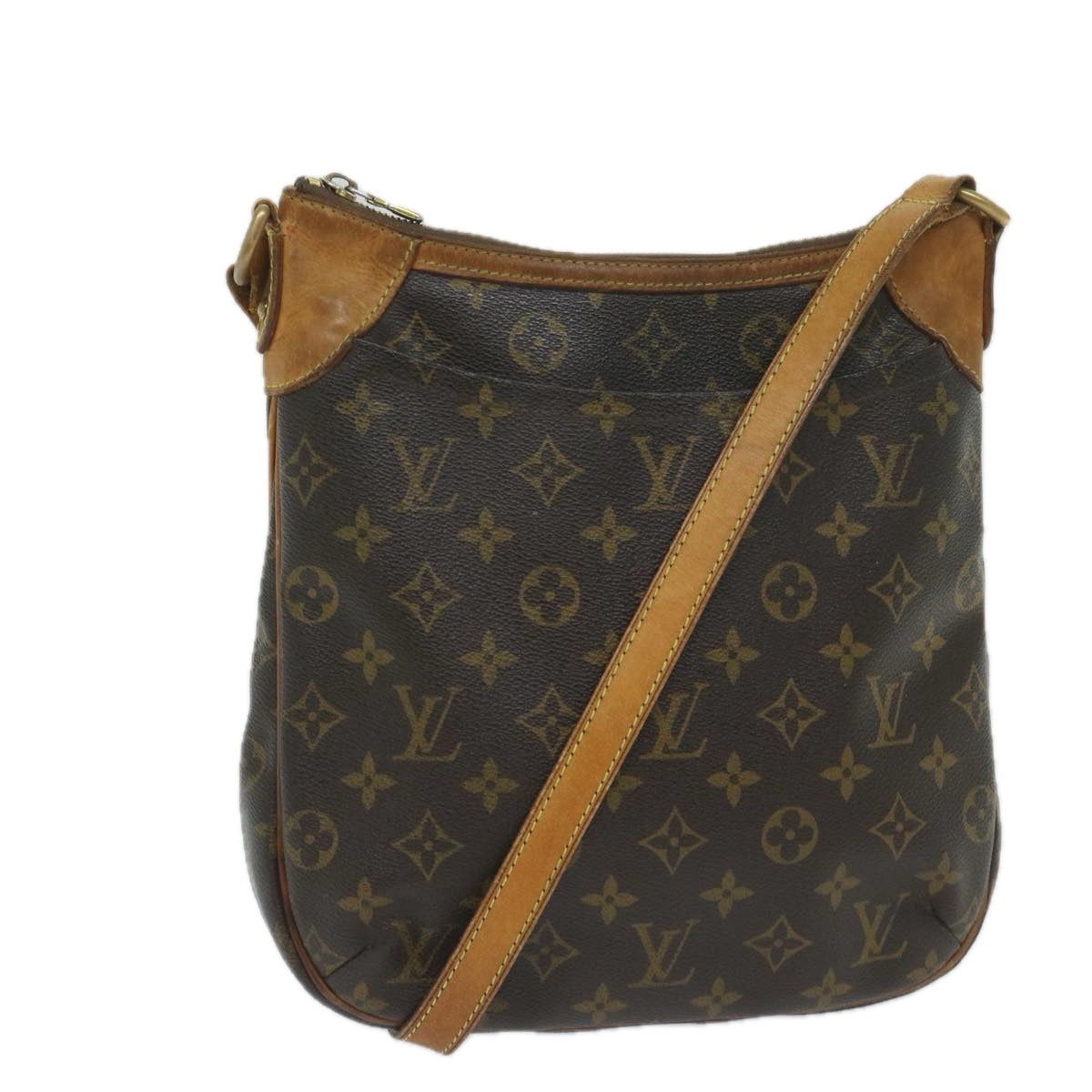 LOUIS VUITTON Monogram Odeon PM Shoulder Bag M56390 LV Auth 59518