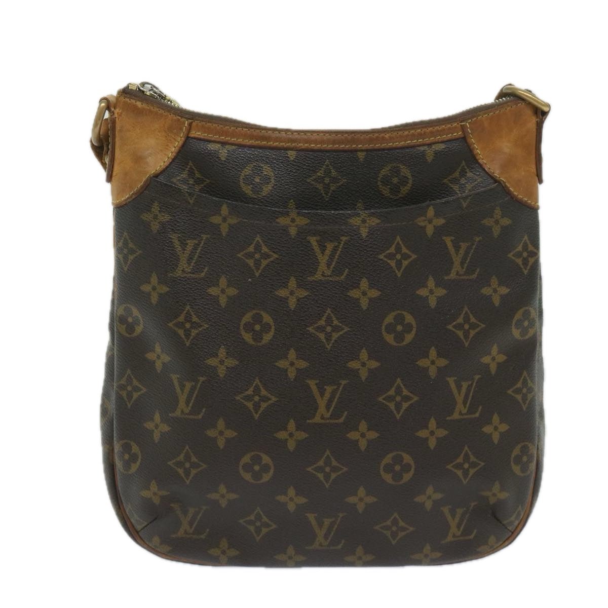 LOUIS VUITTON Monogram Odeon PM Shoulder Bag M56390 LV Auth 59518