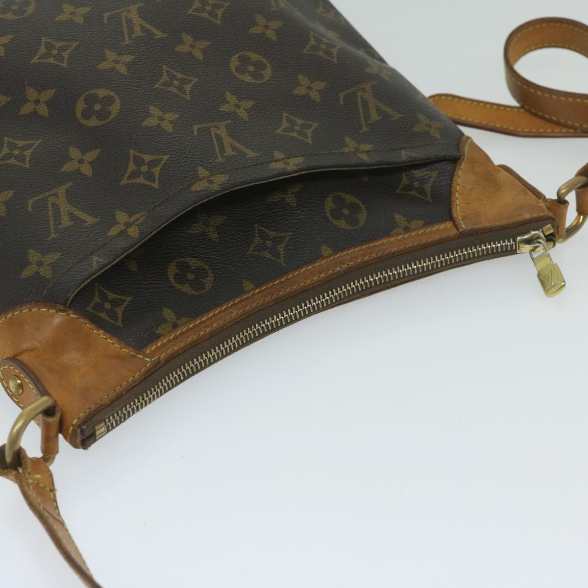 LOUIS VUITTON Monogram Odeon PM Shoulder Bag M56390 LV Auth 59518