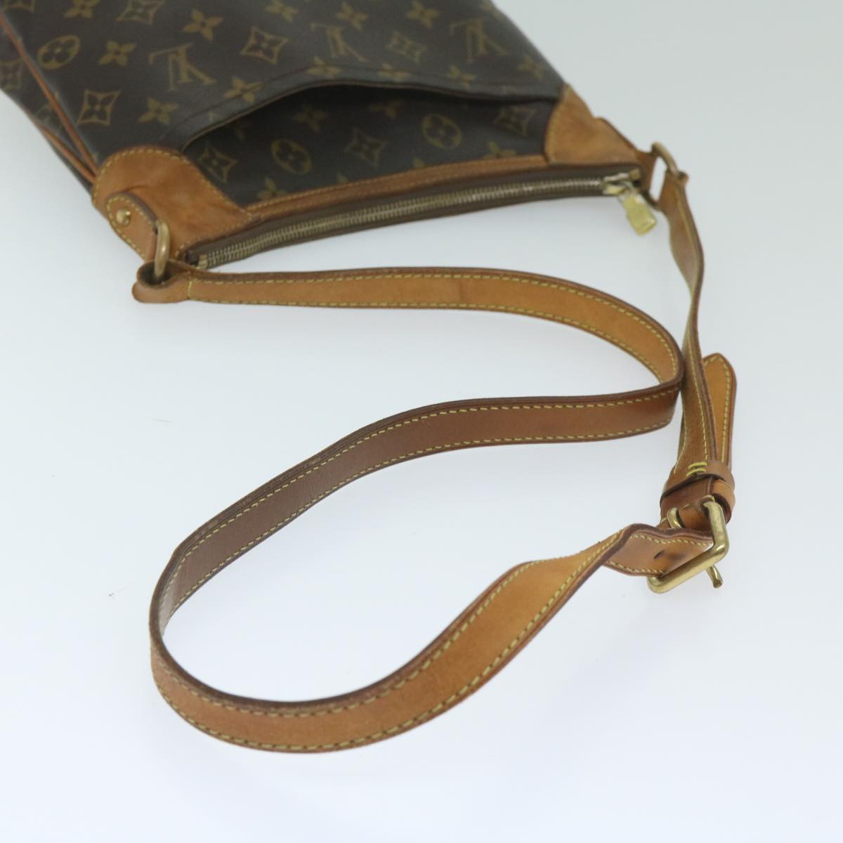 LOUIS VUITTON Monogram Odeon PM Shoulder Bag M56390 LV Auth 59518