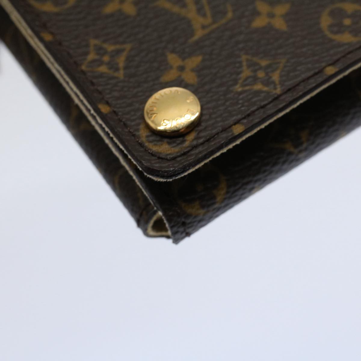 LOUIS VUITTON Monogram Accessory Case LV Auth 59523