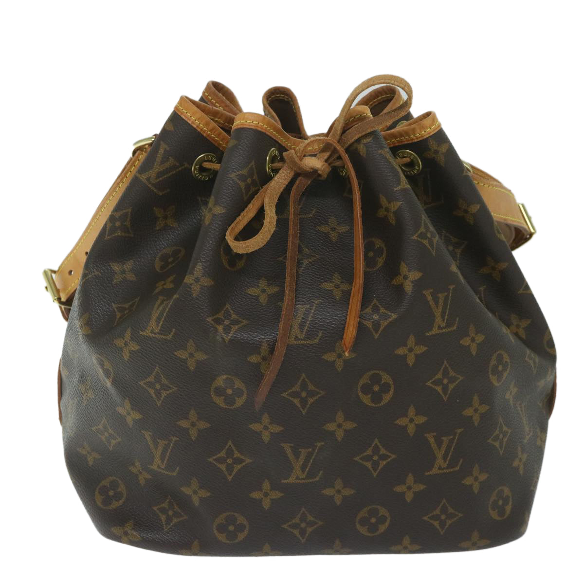 LOUIS VUITTON Monogram Petit Noe Shoulder Bag M42226 LV Auth 59531