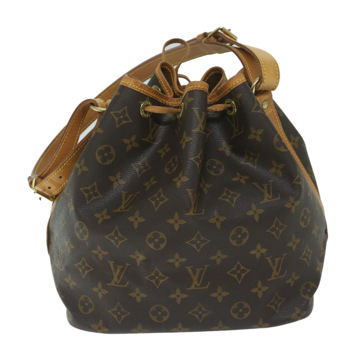 LOUIS VUITTON Monogram Petit Noe Shoulder Bag M42226 LV Auth 59531 - 0