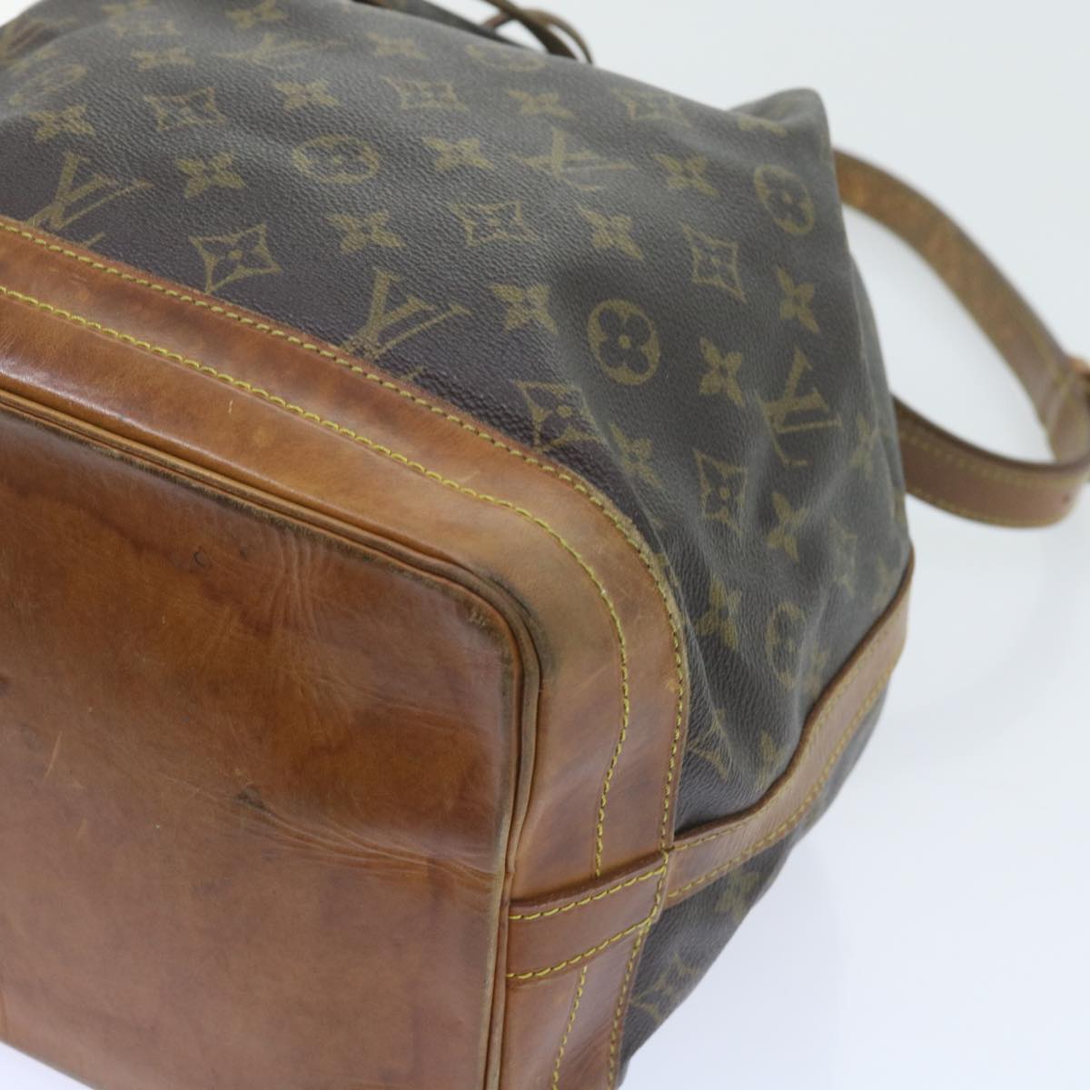 LOUIS VUITTON Monogram Noe Shoulder Bag M42224 LV Auth 59532