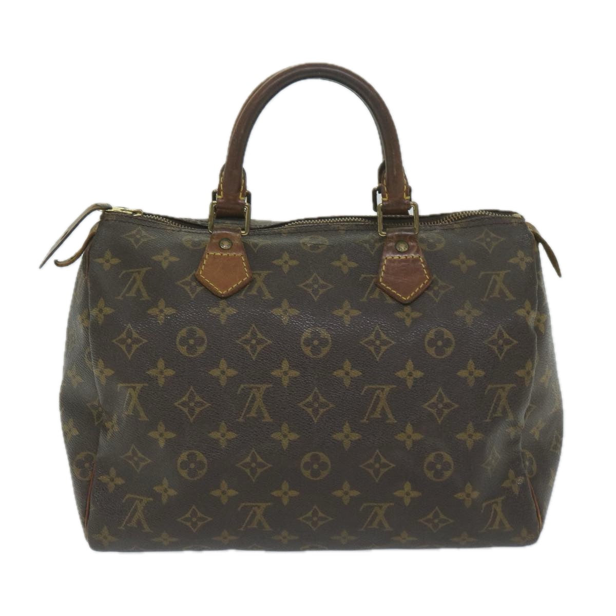 LOUIS VUITTON Monogram Speedy 30 Hand Bag M41526 LV Auth 59538