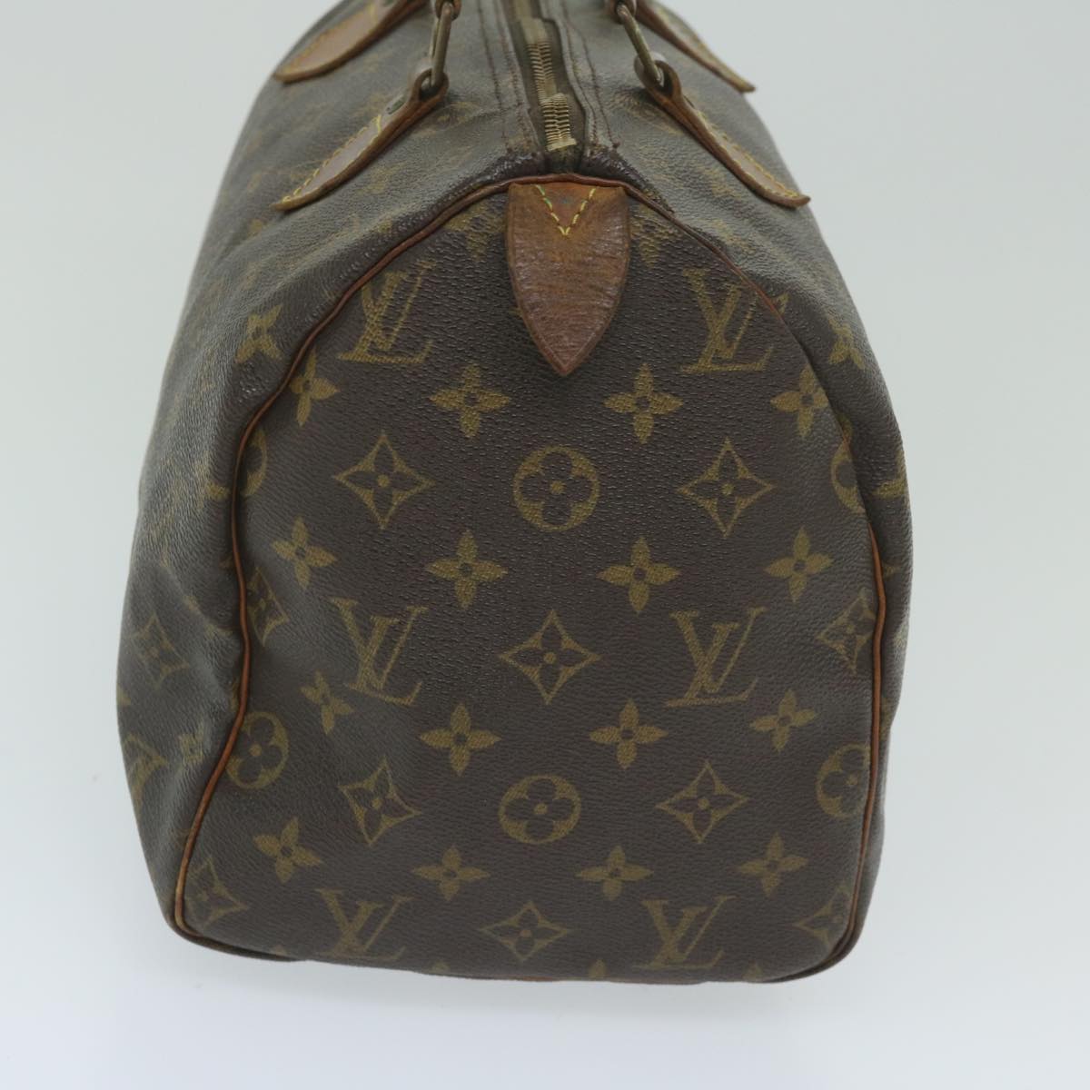 LOUIS VUITTON Monogram Speedy 30 Hand Bag M41526 LV Auth 59538