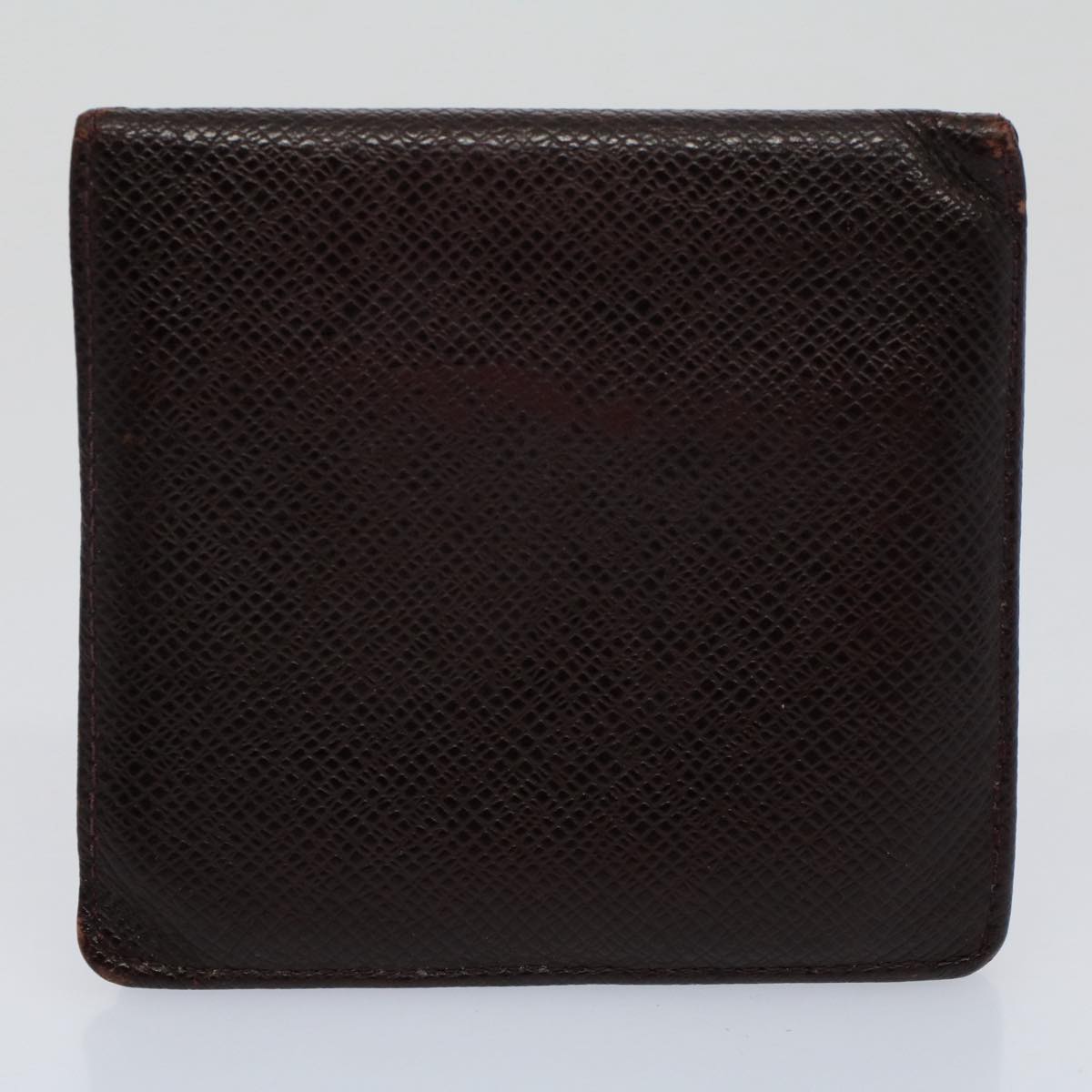 LOUIS VUITTON Taiga Leather Wallet 5Set Black Brown LV Auth 59594