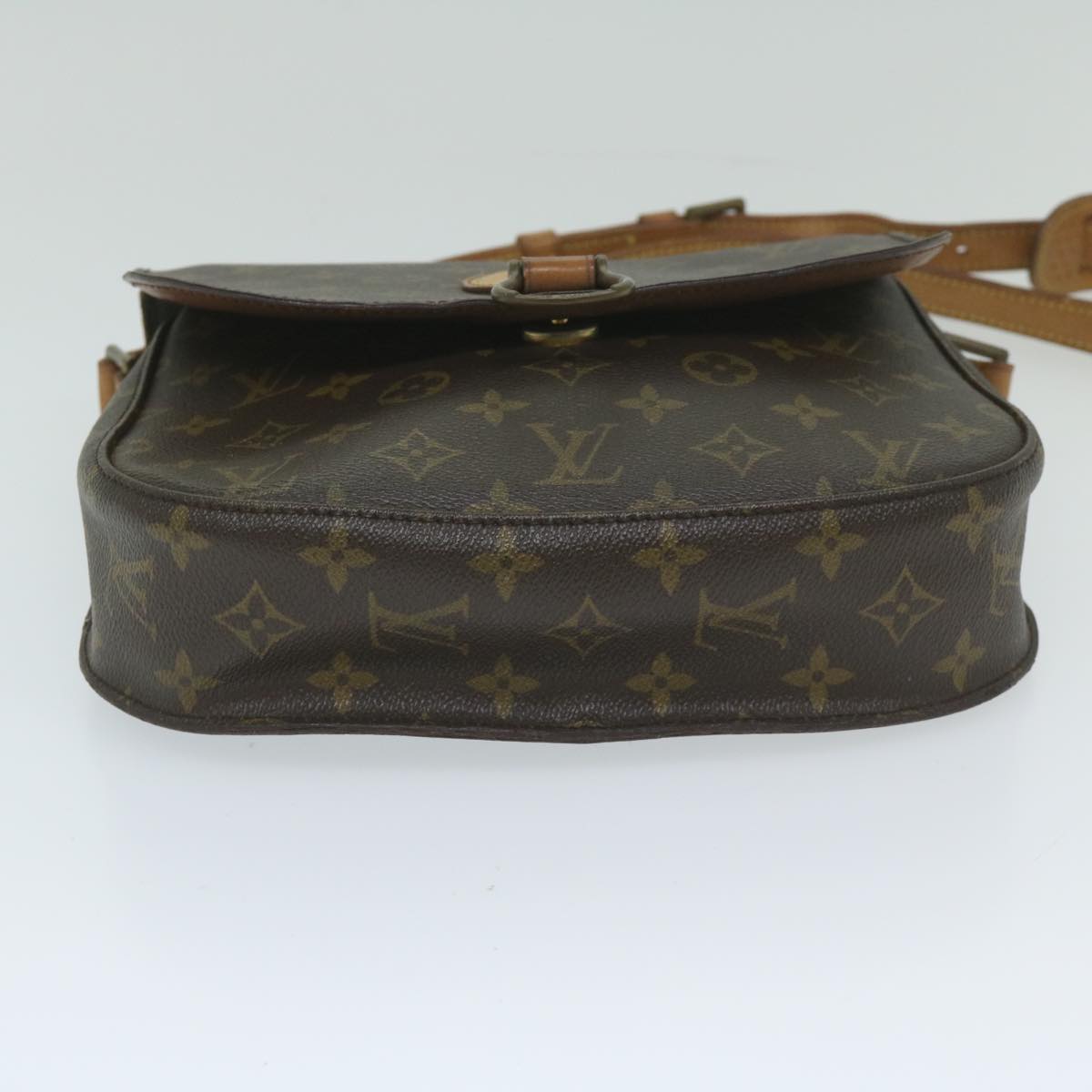 LOUIS VUITTON Monogram Saint Cloud GM Shoulder Bag M51242 LV Auth 59609