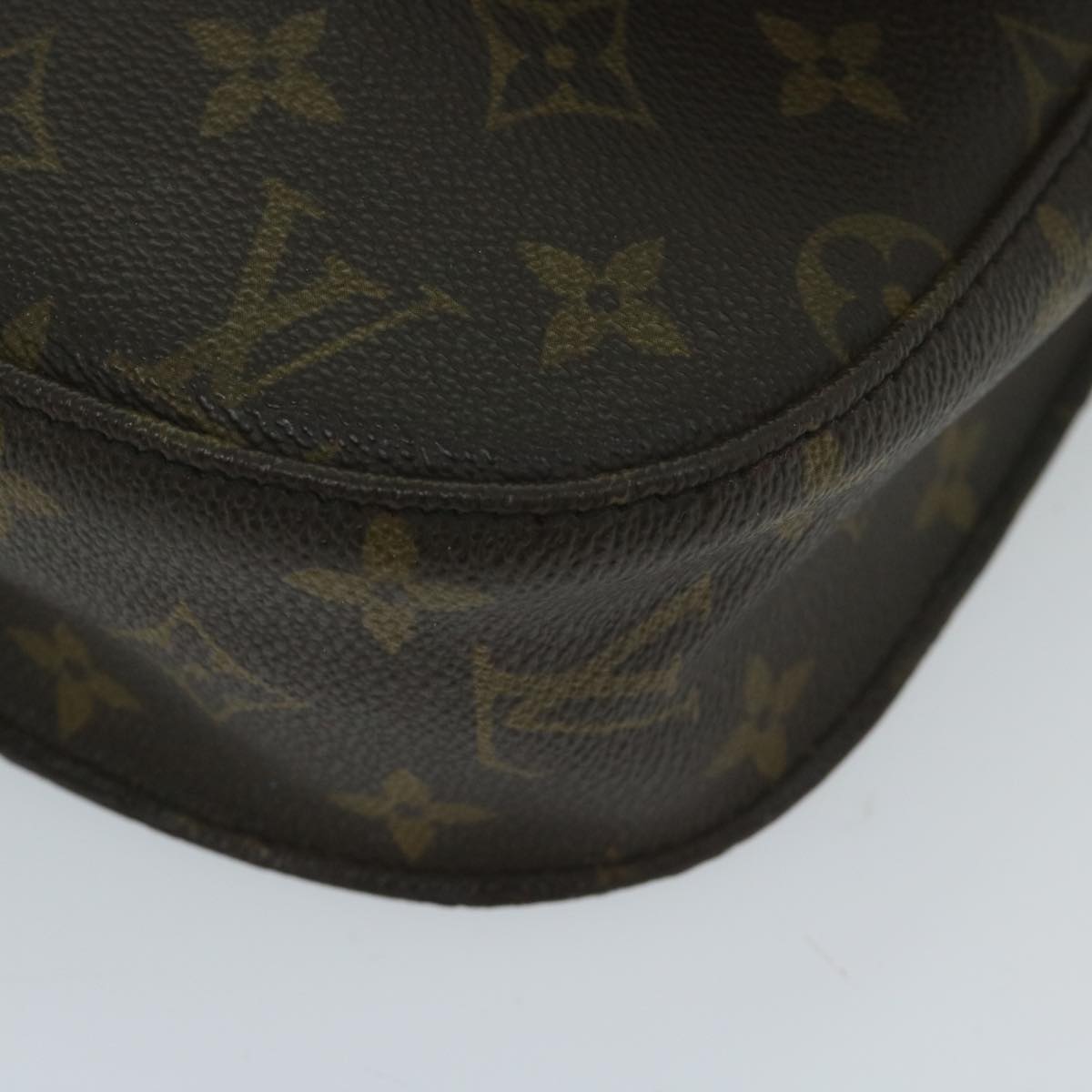 LOUIS VUITTON Monogram Saint Cloud GM Shoulder Bag M51242 LV Auth 59609