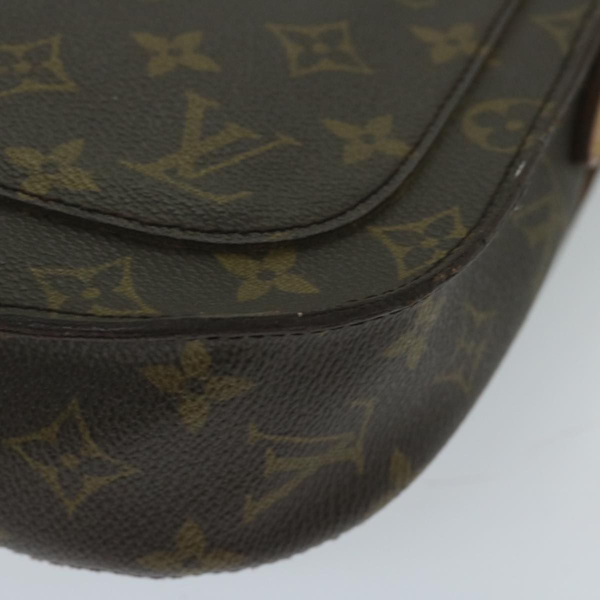 LOUIS VUITTON Monogram Saint Cloud GM Shoulder Bag M51242 LV Auth 59609