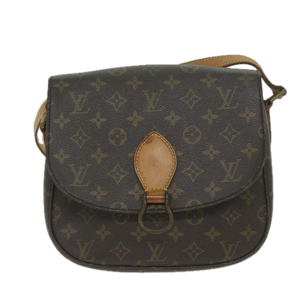 LOUIS VUITTON Monogram Saint Cloud GM Shoulder Bag M51242 LV Auth 59609 - 0