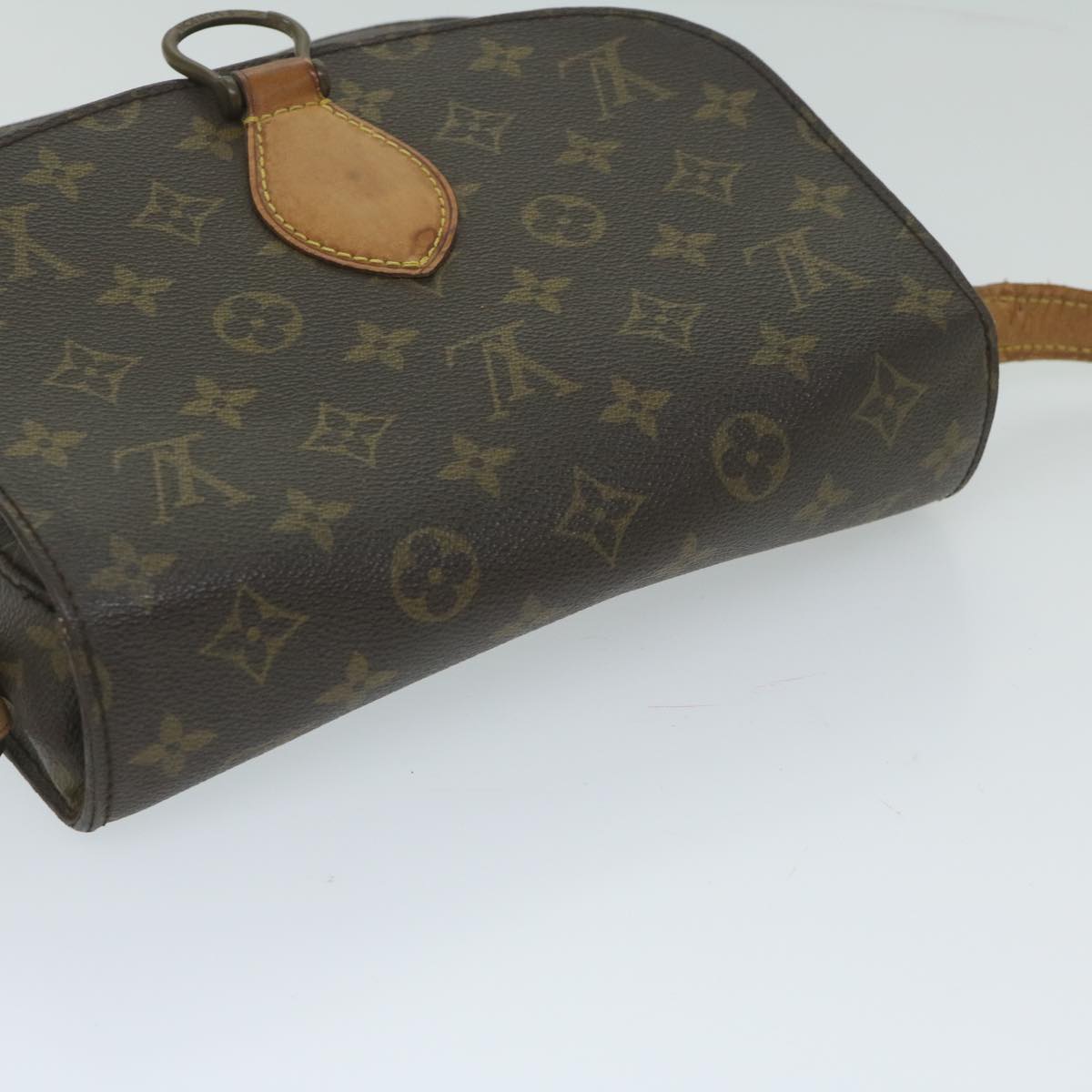 LOUIS VUITTON Monogram Saint Cloud GM Shoulder Bag M51242 LV Auth 59609