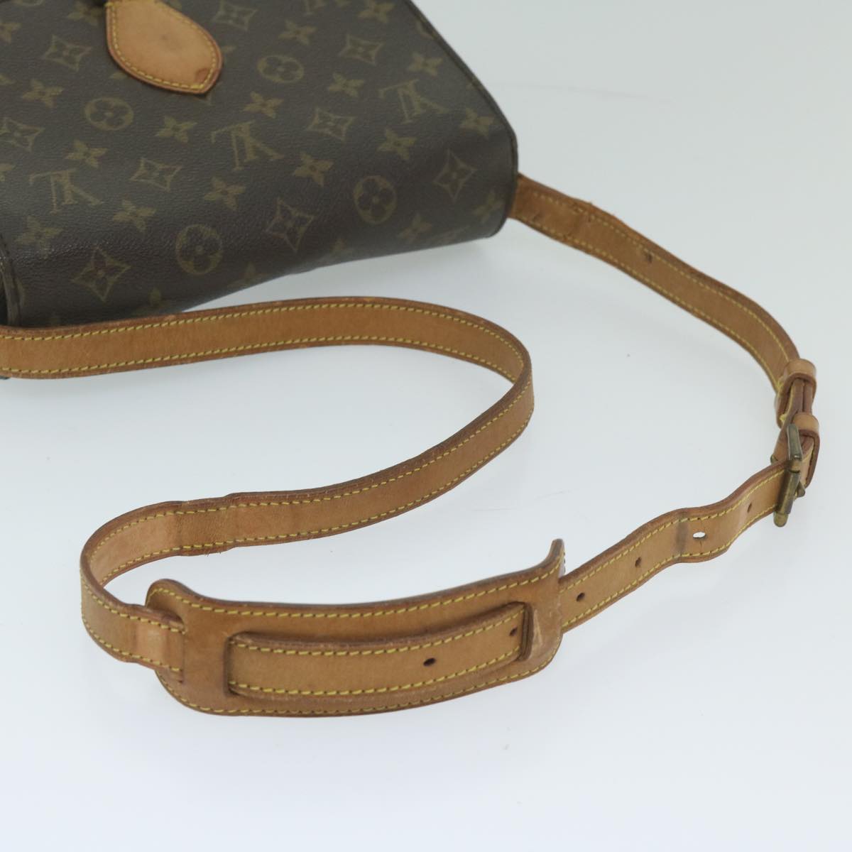 LOUIS VUITTON Monogram Saint Cloud GM Shoulder Bag M51242 LV Auth 59609