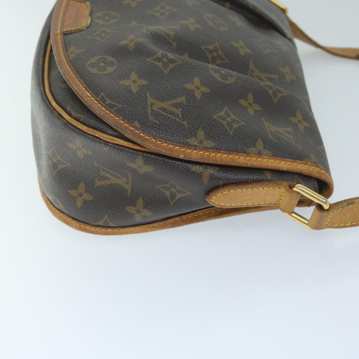 LOUIS VUITTON Monogram Menilmontant PM Shoulder Bag M40474 LV Auth 59611