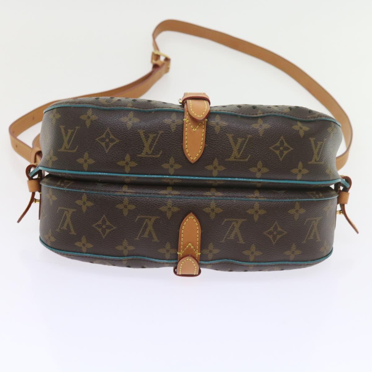 LOUIS VUITTON Monogram Perfo Saumur 30 Shoulder Bag M93998 LV Auth 59612A