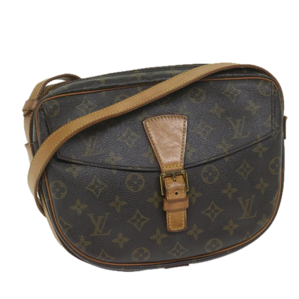 LOUIS VUITTON Monogram Jeune Fille GM Shoulder Bag M51225 LV Auth 59624