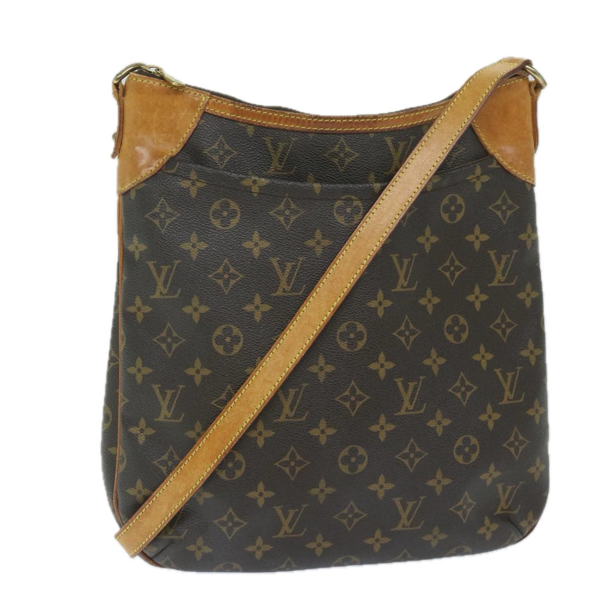 LOUIS VUITTON Monogram Odeon MM Shoulder Bag M56389 LV Auth 59656