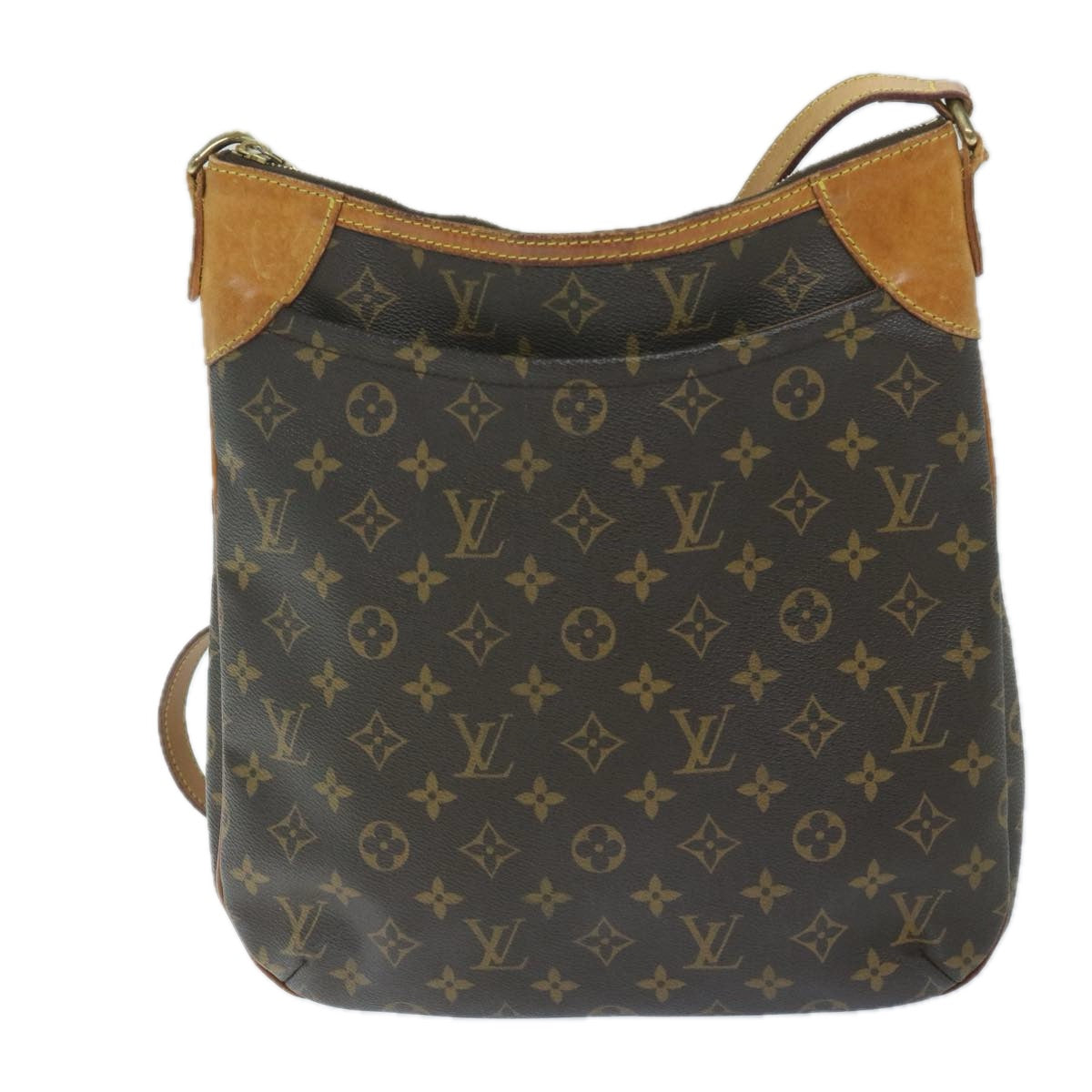 LOUIS VUITTON Monogram Odeon MM Shoulder Bag M56389 LV Auth 59656