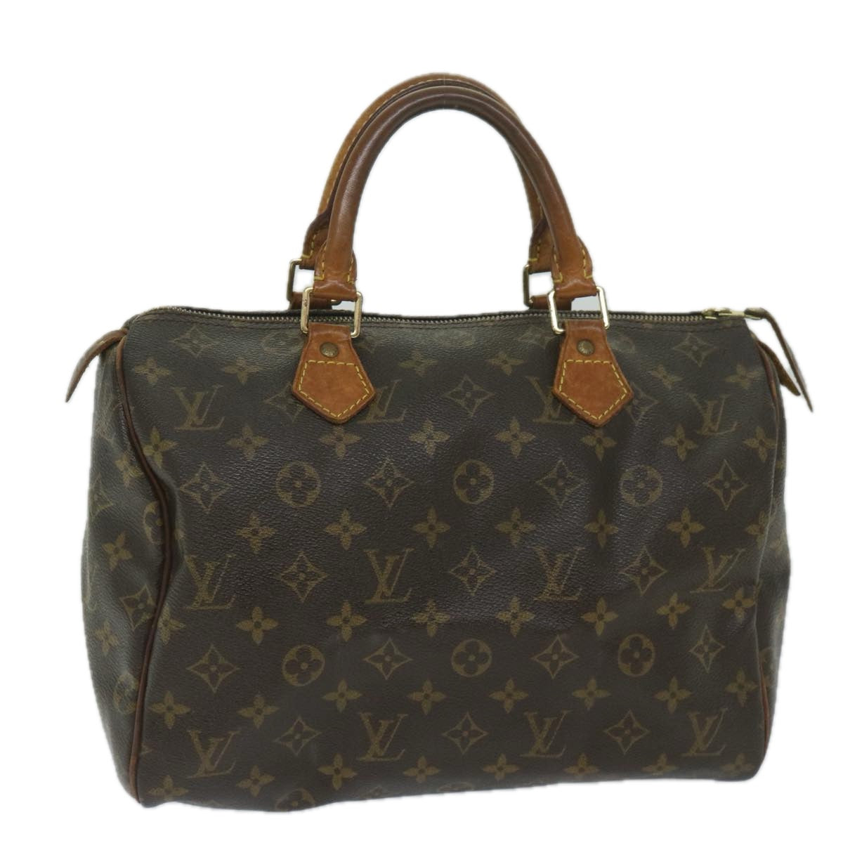 LOUIS VUITTON Monogram Speedy 30 Hand Bag M41526 LV Auth 59660