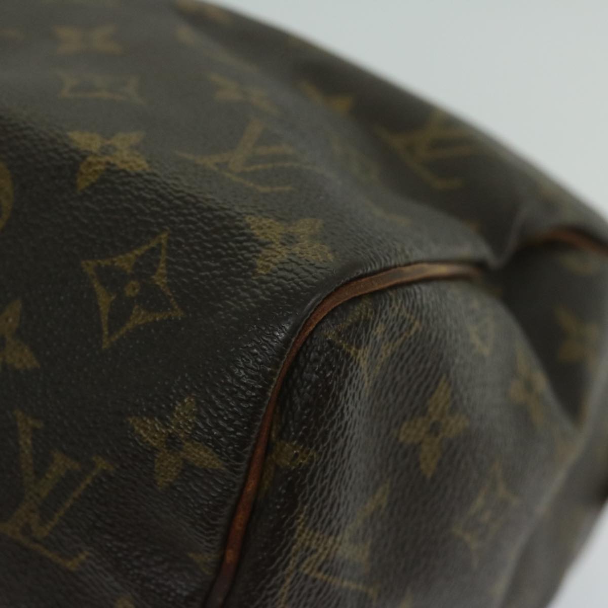 LOUIS VUITTON Monogram Speedy 30 Hand Bag M41526 LV Auth 59660