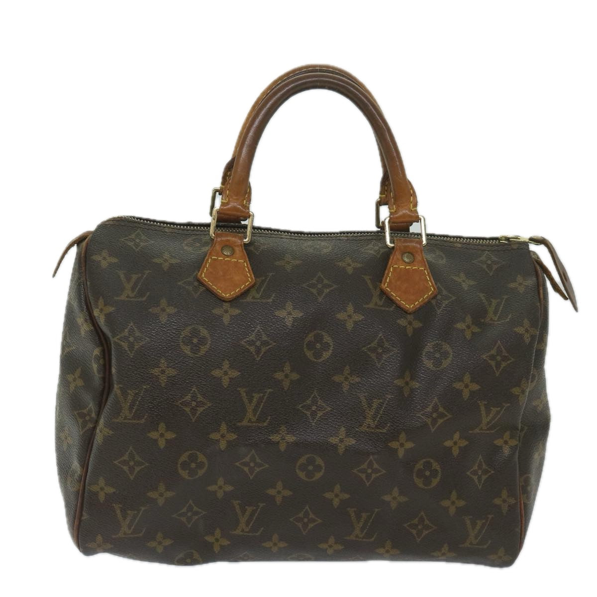 LOUIS VUITTON Monogram Speedy 30 Hand Bag M41526 LV Auth 59660