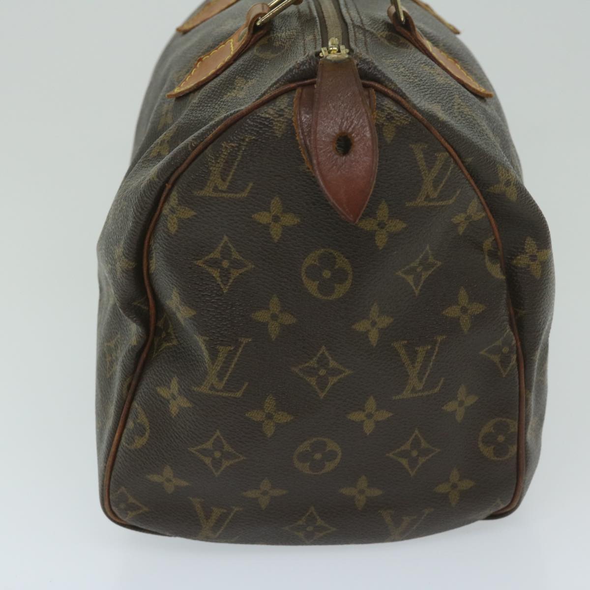 LOUIS VUITTON Monogram Speedy 30 Hand Bag M41526 LV Auth 59660