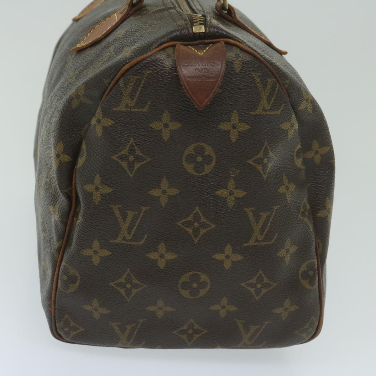 LOUIS VUITTON Monogram Speedy 30 Hand Bag M41526 LV Auth 59660