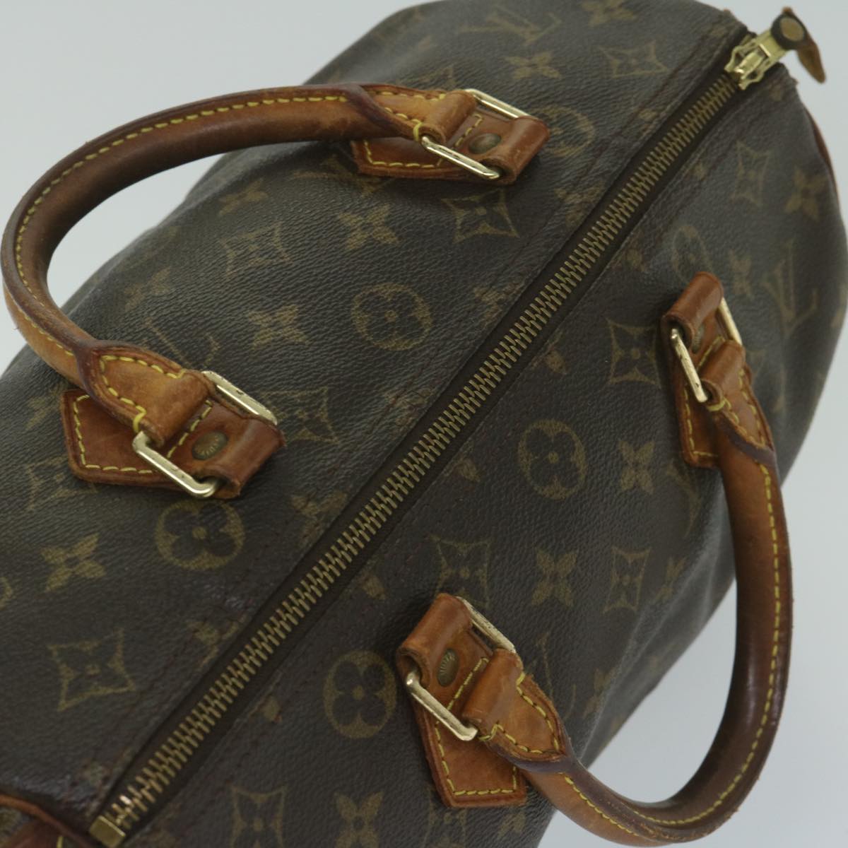 LOUIS VUITTON Monogram Speedy 30 Hand Bag M41526 LV Auth 59660