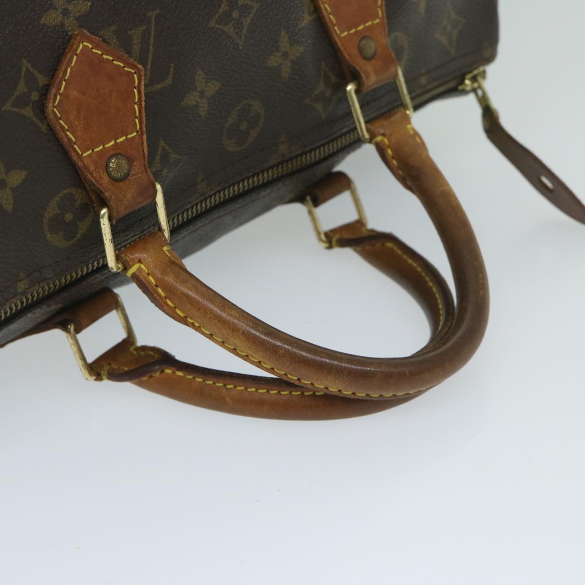 LOUIS VUITTON Monogram Speedy 30 Hand Bag M41526 LV Auth 59660