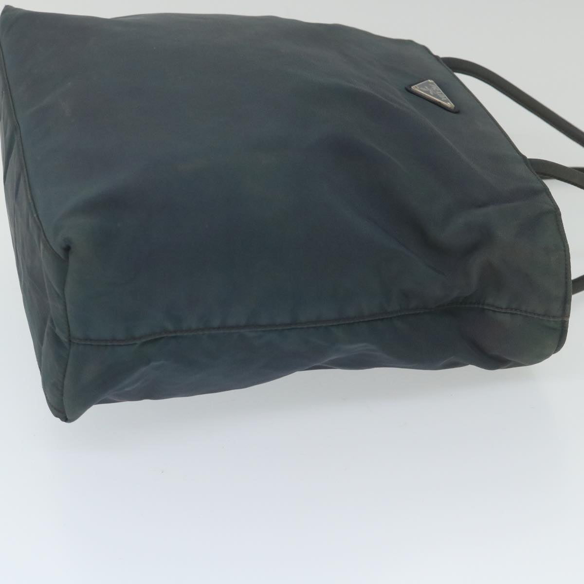 PRADA Tote Bag Nylon Green Auth 59699