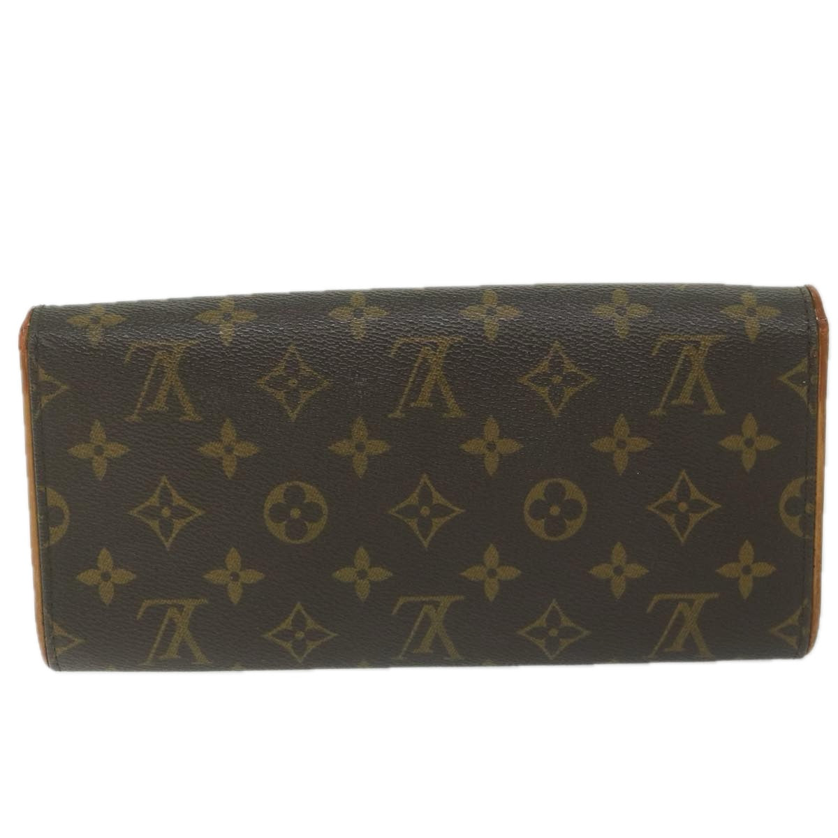 LOUIS VUITTON Monogram Pochette Twin GM Shoulder Bag M51852 LV Auth 59721