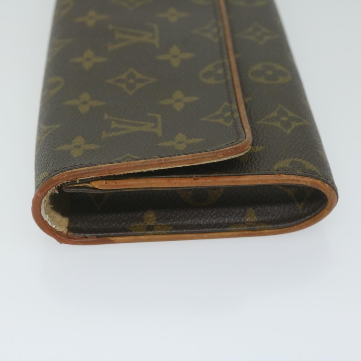 LOUIS VUITTON Monogram Pochette Twin GM Shoulder Bag M51852 LV Auth 59721