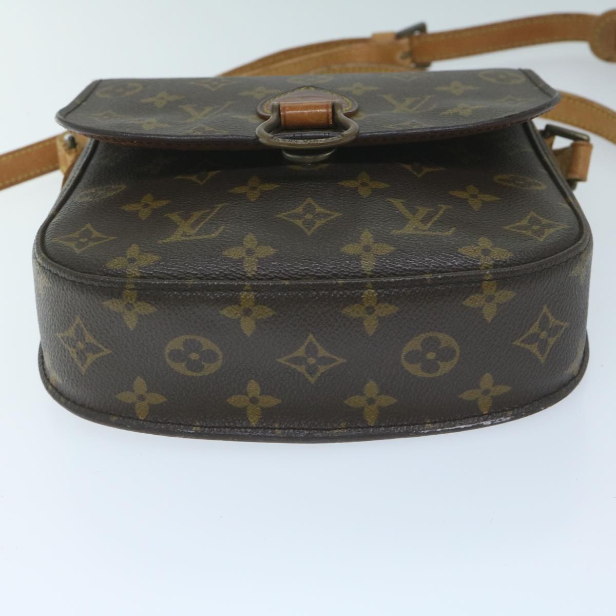 LOUIS VUITTON Monogram Saint Cloud MM Shoulder Bag M51243 LV Auth 59796