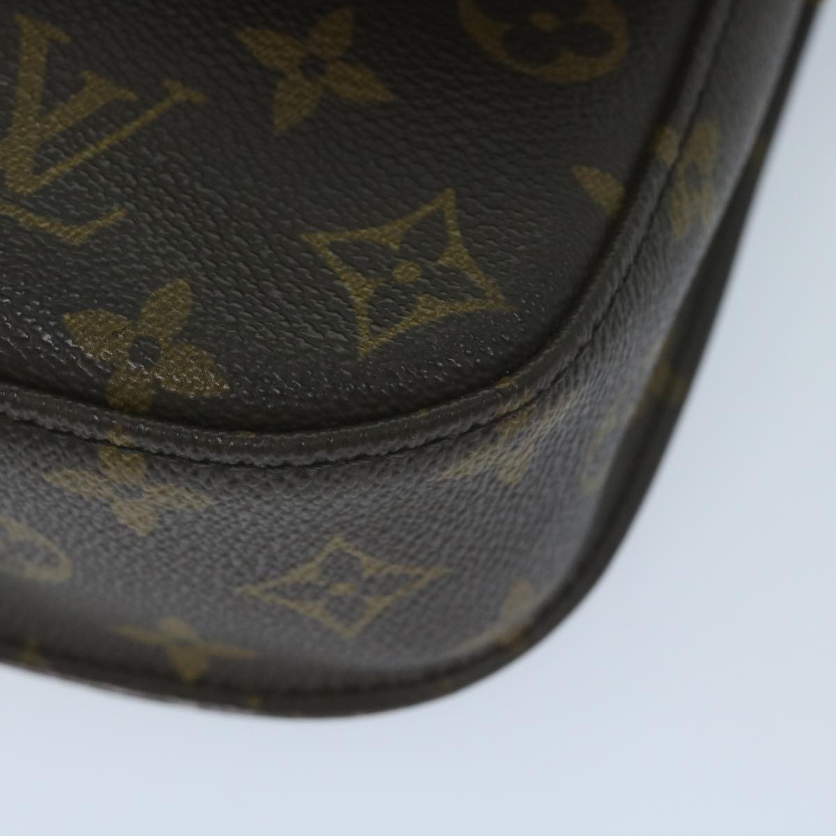 LOUIS VUITTON Monogram Saint Cloud MM Shoulder Bag M51243 LV Auth 59796